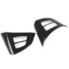 2pcs Carbon Fiber Style Steering Wheel Button Frame Decoration Cover Trim for BMW X5 E70 2008‑2013