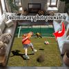 Customize Photo Personalized Picture Floor Rug Office Rug Design for Outdoor Decorate Room Dormitory Hallway Antislip Carpet Office Home Decor