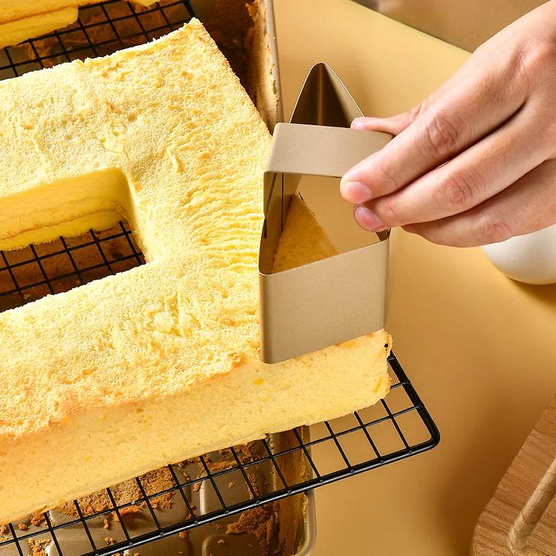 Coating Carbon Steel Nonstick 1Set English Letter Mold Alphanumeric Baking Mould Cake Decor Making Set Kitchen Baking Cake Mold