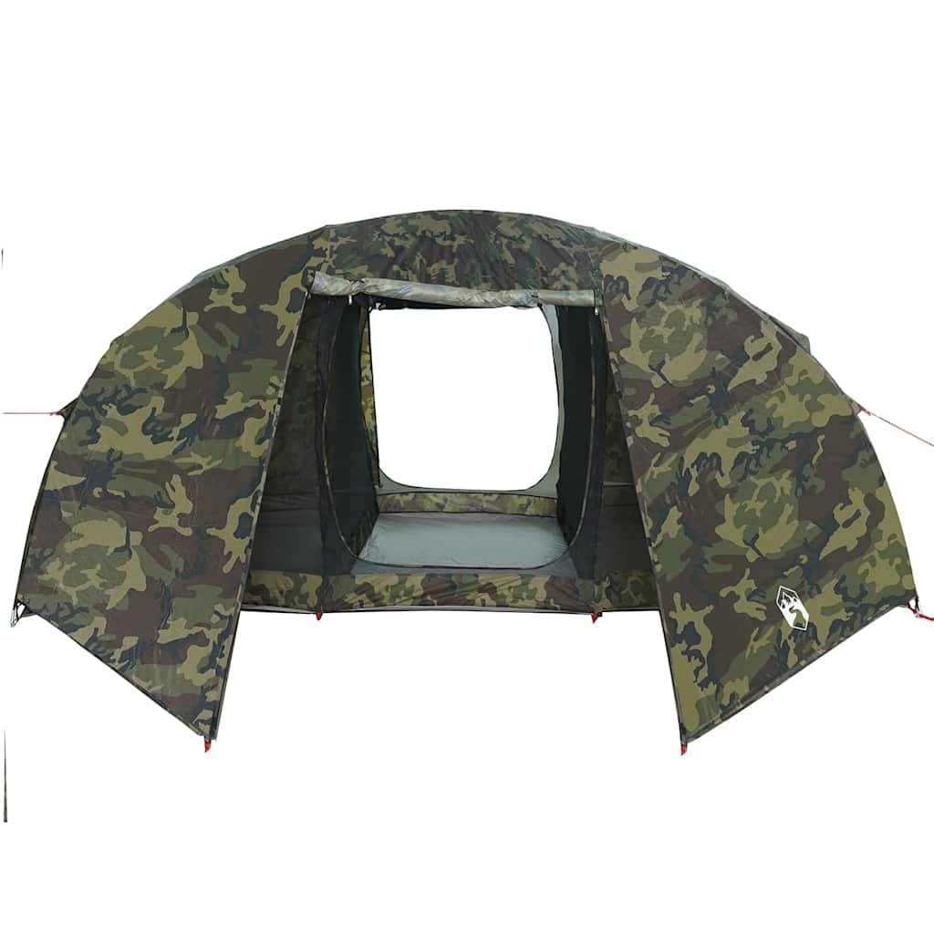 Fishing Tent Camouflage 514 X 465 X 187 Cm Polyester and Fiberglass