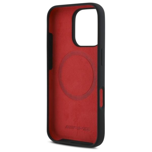 Amg Amhmp16L2Scfr Iphone 16 Pro 6.3     Czarny/Black Hardcase Checkered Flag Pattern Magsafe