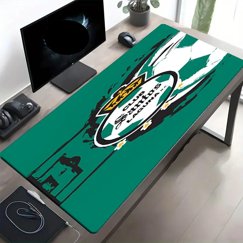 Club Santos Laguna Print Mouse Pad, Anti‑Slip Desktop keyboard Mat, for PC Laptop Gaming Working Daily Use, Cool Festival Surprise Gift