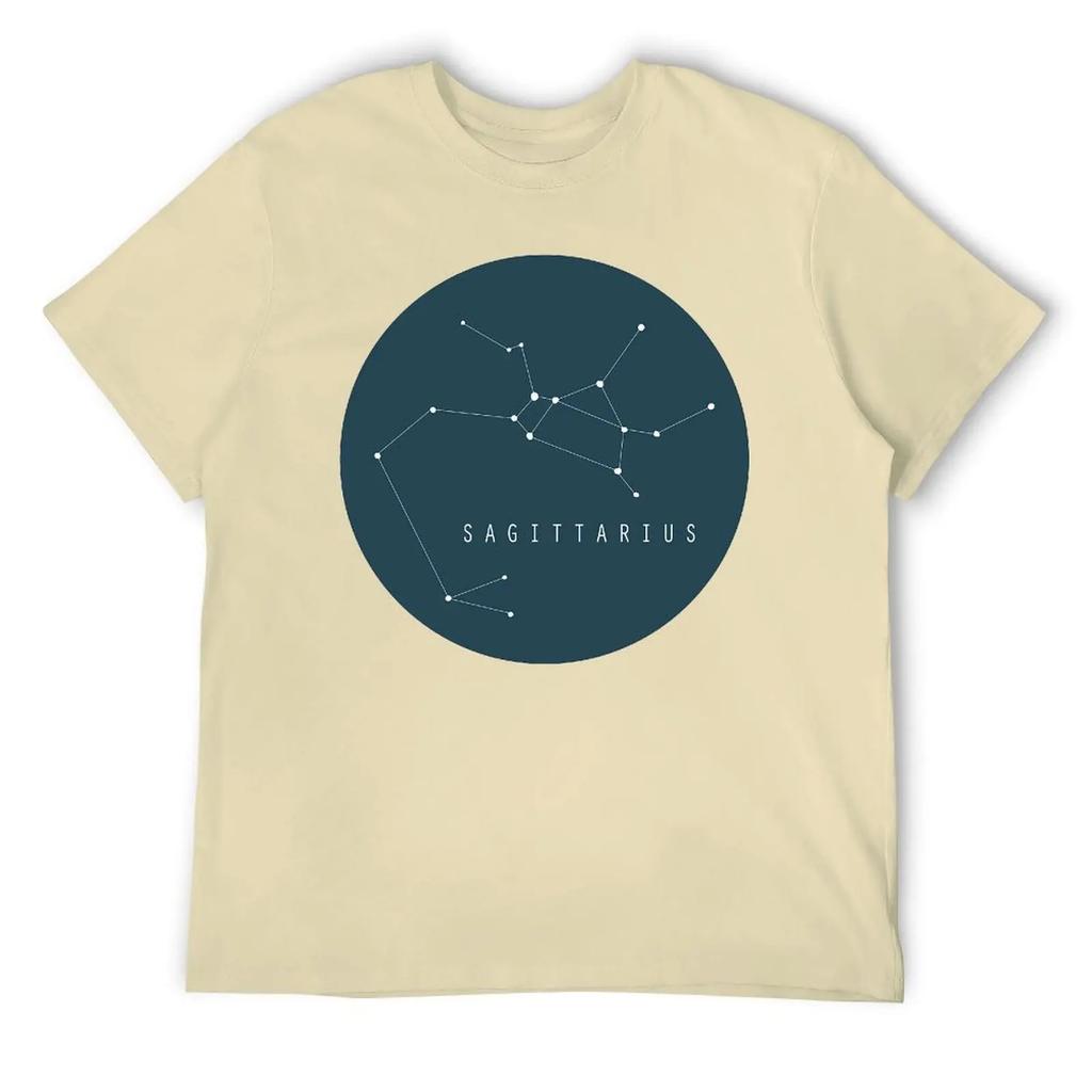 Round Neck Sagittarius Twelve Constellation (6) T-shirt  Motion Top Tee Funny Graphic Humor Graphic Travel USA Size