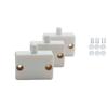 3pcs Automatic Cabinet Lamp Switch Easy Install Wardrobe Touch Switches Closet Door Switch  Home
