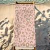 Y2K Leopard Towel Beach Towel Travel Lightweight Skin Friendly For Pool Beach Camping Cruise Summer