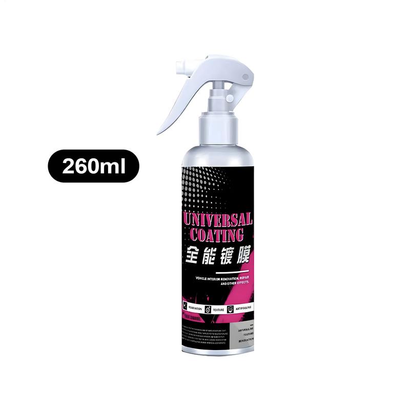 For Renovation Essence Car Leather Cleaner Spray Multifunctional Leather Care Spray 260ml Portable Repairing Agent Automotive