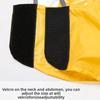 Waterproof Raincoat Dog Vest Rainy Dog Costumes Cover Dog Clothes with Hat Pet Rain Jacket Dustproof Reflective Strip
