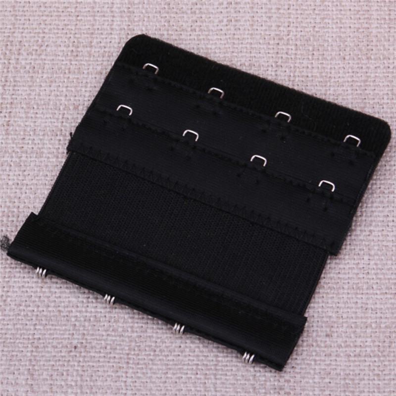 

1 шт./5 шт. Удлинитель бретелей бюстгальтера для женщин, 4 крючка, 2 ряда, регулируемое нижнее белье