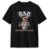 Jurassic Dad Pesca Dolore Trova un Modo Divertente Sarcastico T-shirt Scheletro Estate Harajuku T-shirt Cotone Girocollo Taglie Forti Top