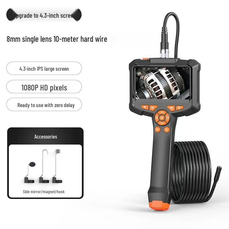 4.3" IP67 HD Screen Handheld Car Diagnostic Pipe Camera Endoscope