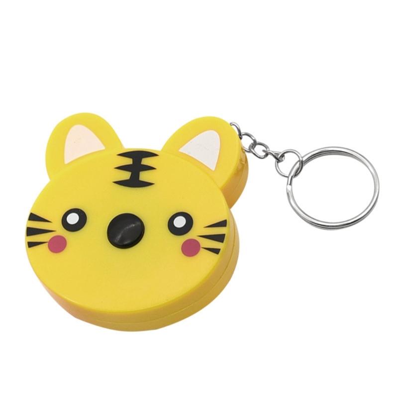 

150cm Tape Measure Double Scale Cartoon Animal Flexible Ruler for Weight Loss Medical Body Measurement Sewing Portable
