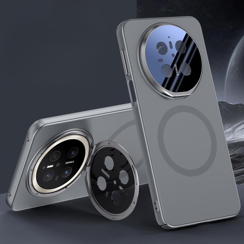 

Подходит для чехла для телефона Huawei Mate70pro, матовая подставка для объектива, HUAWEI M70 с полной защитой от падений, ощущение кожи, деловой стиль Huawei Mate 70