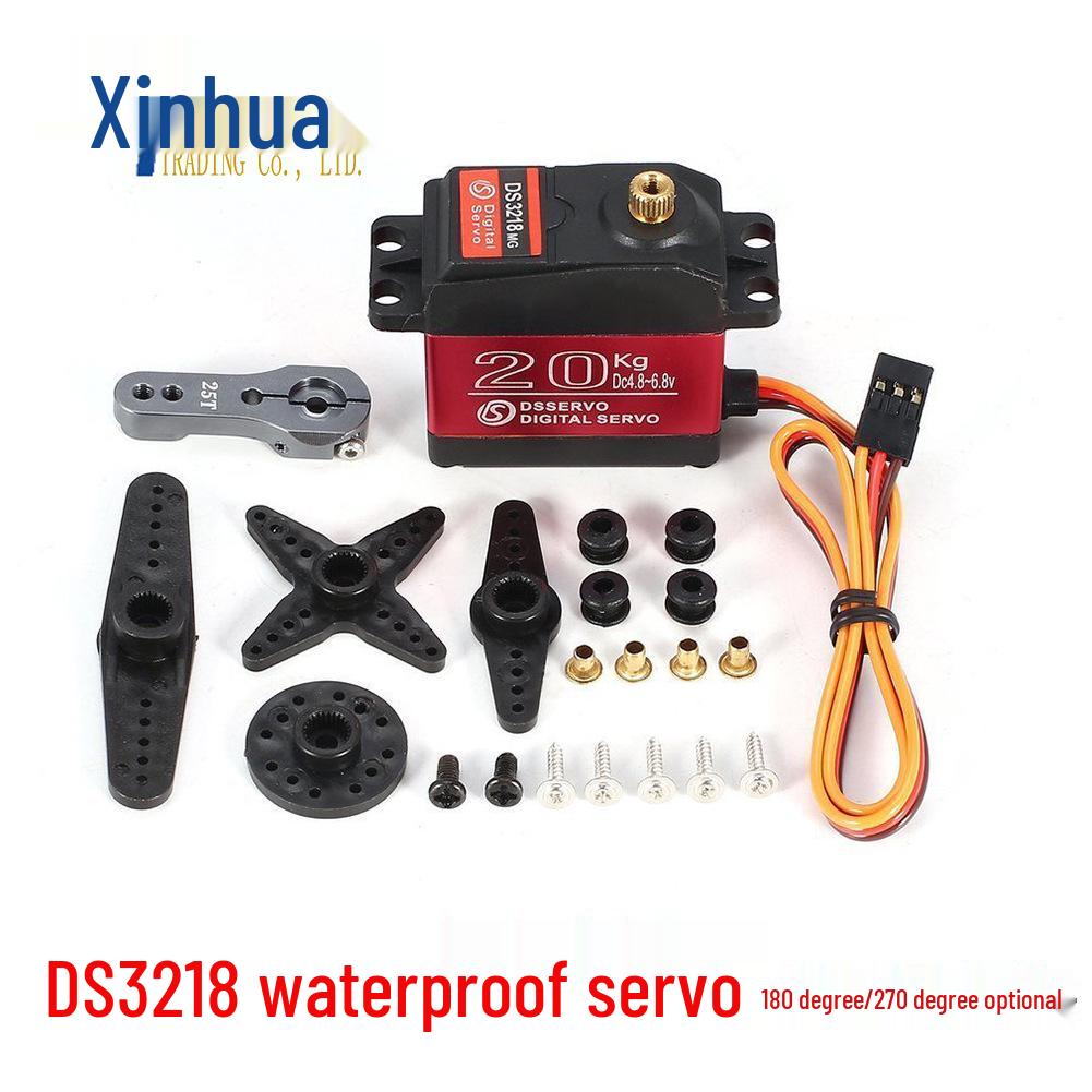 DS3218MG Waterproof 20KG Metal Gear Digital Servo for RC Crawler Robots