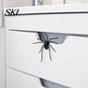 Indoor Halloween Decor 3D Spider Fridge Magnet, Spooky Realistic Magnetic for Reusable Decorations Refrigerator, Car Surface, Garage Door, Parties,