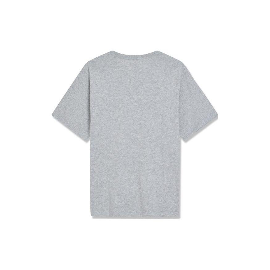 Levis Buchstaben-Print Pullover Rundhals Kurzarm T-Shirt Herren T-Shirts Grau 16143-1345