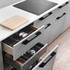 Cabinet Door Handle Aluminium Alloy Drawer Pulls for Dresser Wardrobe Shoe Closet