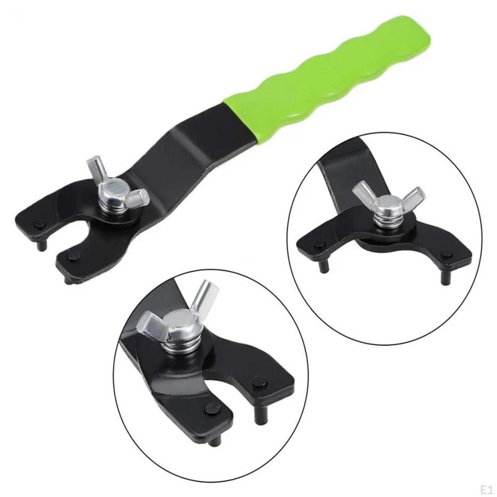 Grinder Wrench Angle Spanner Lock Nuts Tool Ergonomic Handle Practical