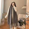 Mohair-Schal Koreanischer Stil Herbst und Winter karierter Schal Imitation Kaschmir warmer Schal Paar vielseitiger Schal