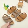 Children's Suede Sandals with Arch Support Summer Boys Slip-On Beach Shoes Casual Baby Girl Water Shoes Child I04262