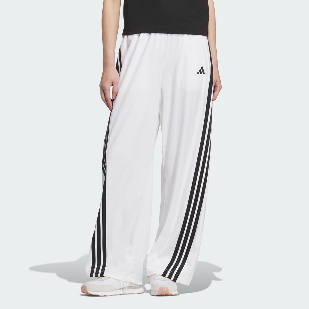 adidas SS25 Banana Strick Jogginghose Damen Jogginghose Weiß KE5801