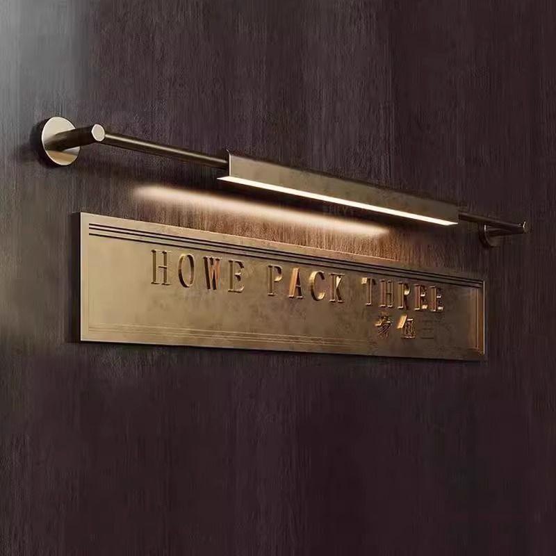 Light Luxury Wall Lamp Nordic Postmodern Bathroom Mirror Headlamp Bedroom Room Dresser Lamp Picture Frame Decorative Wall Lamp