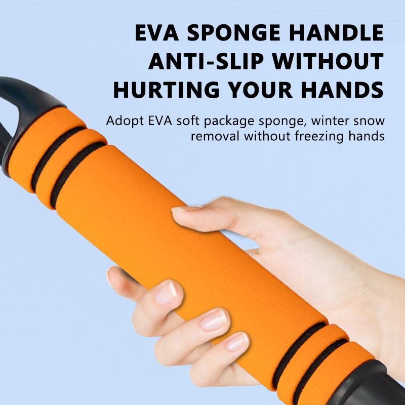 SEAMETAL Car Snow Scraper Sweeping Shovel For Winter With EVA Foam Handle Auto Cleaning Brush Ice Scraper Remover Accessories