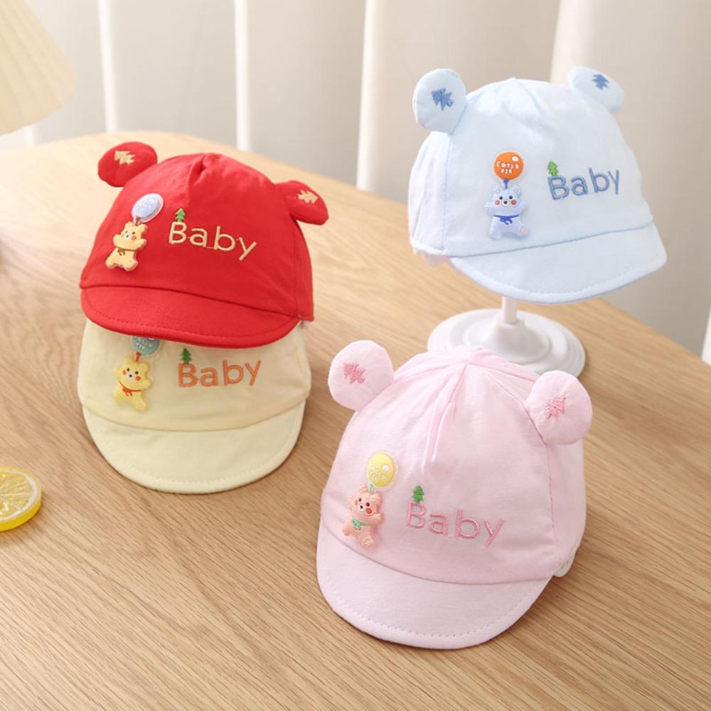 Soft Cotton Baseball Hat Breathable Duck Tongue Hat Casual Peaked Cap  Boy Girl