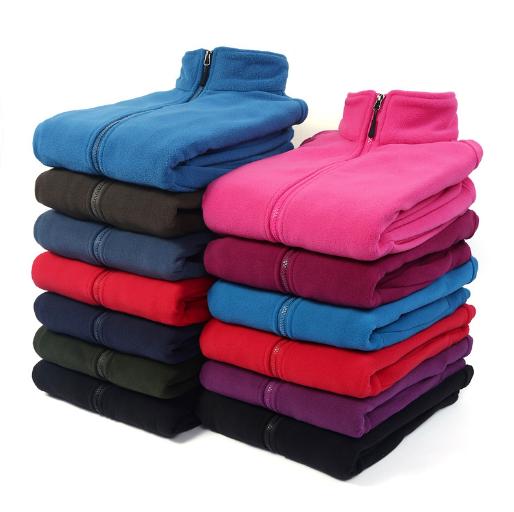 

Women Winter Sweater Coat Polar Fleece Jacket Thick Coral Fleece Solid Color Jacket S королівський синій колір