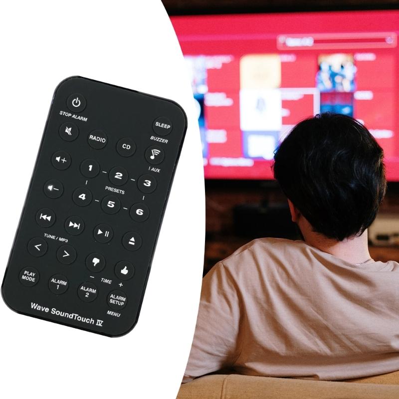 Ergonomic Remote Controller for Soundtouch Series Radio Music Sound Controller Plug and Play