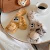 Leopard Print Plush Cat Ear Anti-Drop Phone Case for iPhone 14/13/12/11 PRO/MAX