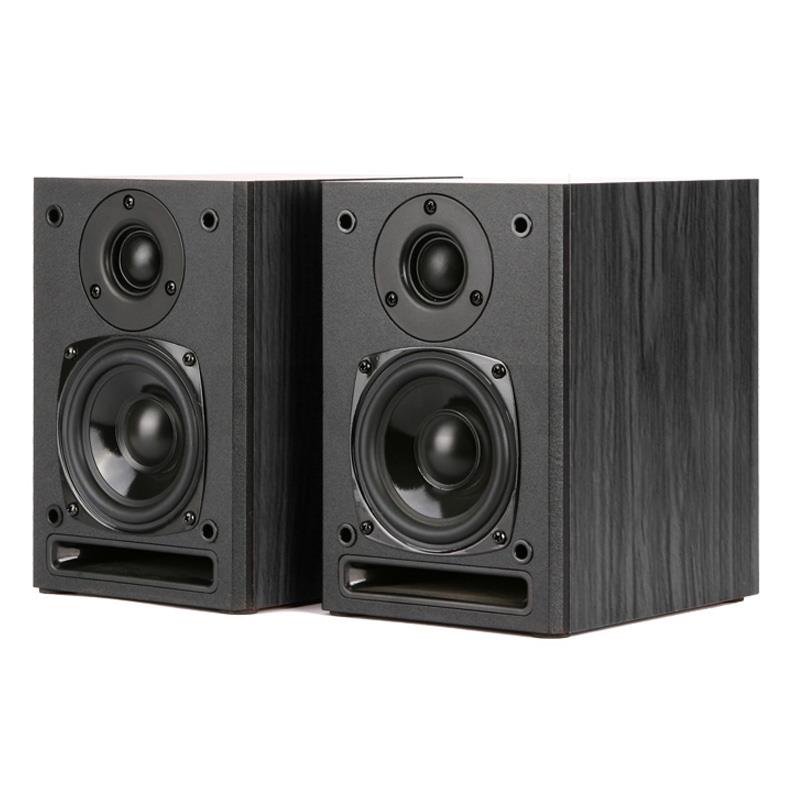 4 Inch High Power Home Bookshelf Speaker 2.0 Passive Desktop Monitor Wall-mounted Surround Sound Hi-fi Fever Hifi Speaker A Pair