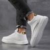 Large Size Casual Shoes New Men's Board Shoes Leather Shoes Couple Trend Sports Fashion Women's Shoes
