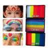 3 30g Children's Professional Rainbow Split Cake Face Painting Body Painting Makeup Is Non-toxic Safe And Easy To Clean