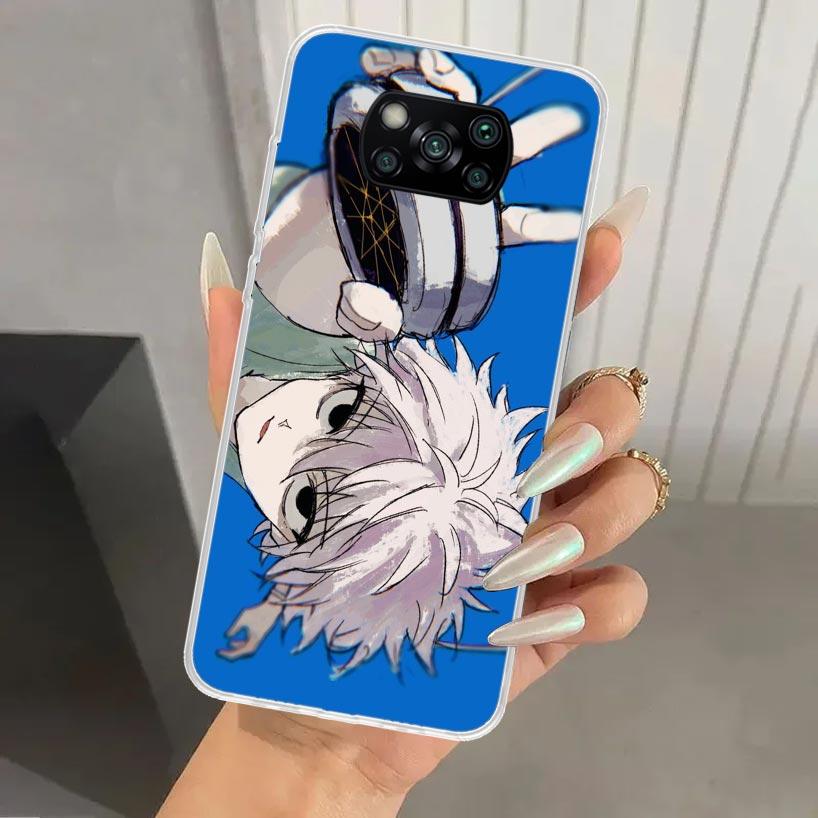 Killua Hunter HXH Phone Case for Xiaomi Poco X7 X6 X5 X4 X3 Nfc F7 Ultra F6 F5 Pro F4 GT F3 M6 M5S M4 M3 Soft Print Shell Poco X