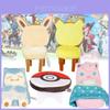 Adorável Série Pikachu Eevee Brinquedo de Pelúcia Diy Chaveiro de Presente 10cm Animal de Pelúcia Macio e Fofo Para Crianças e Colecionadores