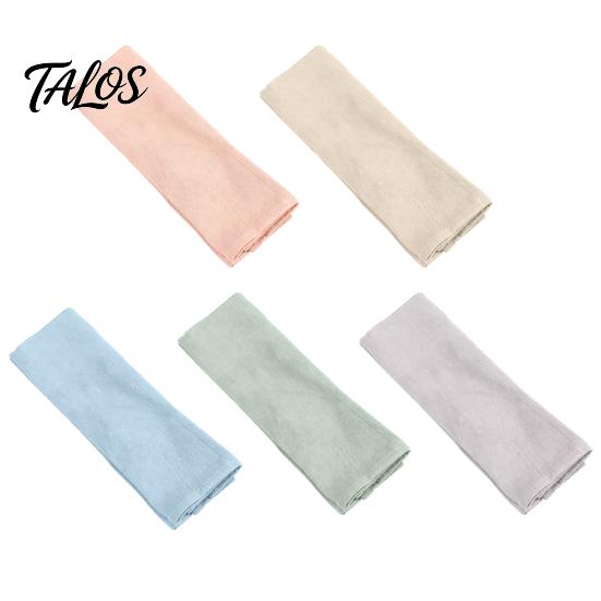 Premium Quality Cloth Napkins Solid Color Napkin, Elegant Reusable Fabric Washable Farmhouse Napkin for Wedding Baby Shower Dining Table Decor Cotton