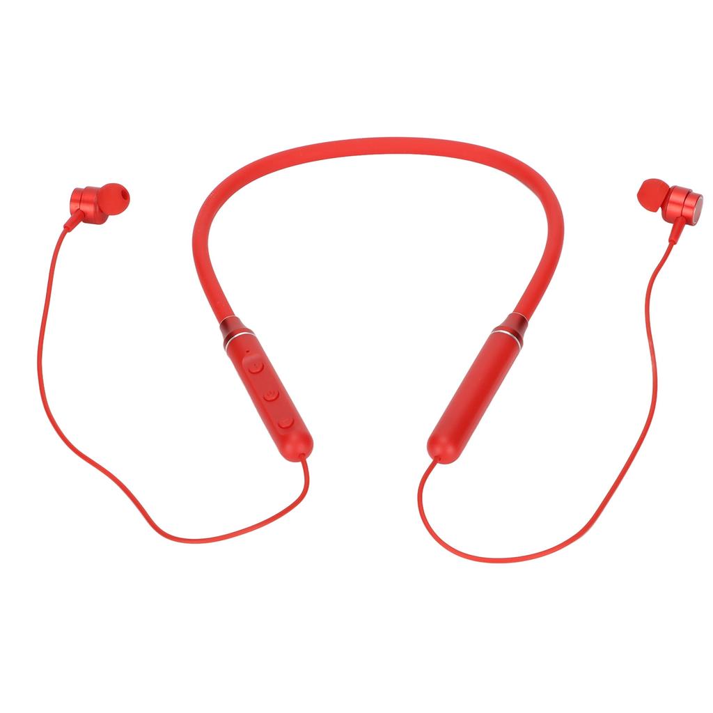 WSYD600 Bluetooth Neckband Headphones Wireless Stereo Headset for Sports Running Walking(Red )