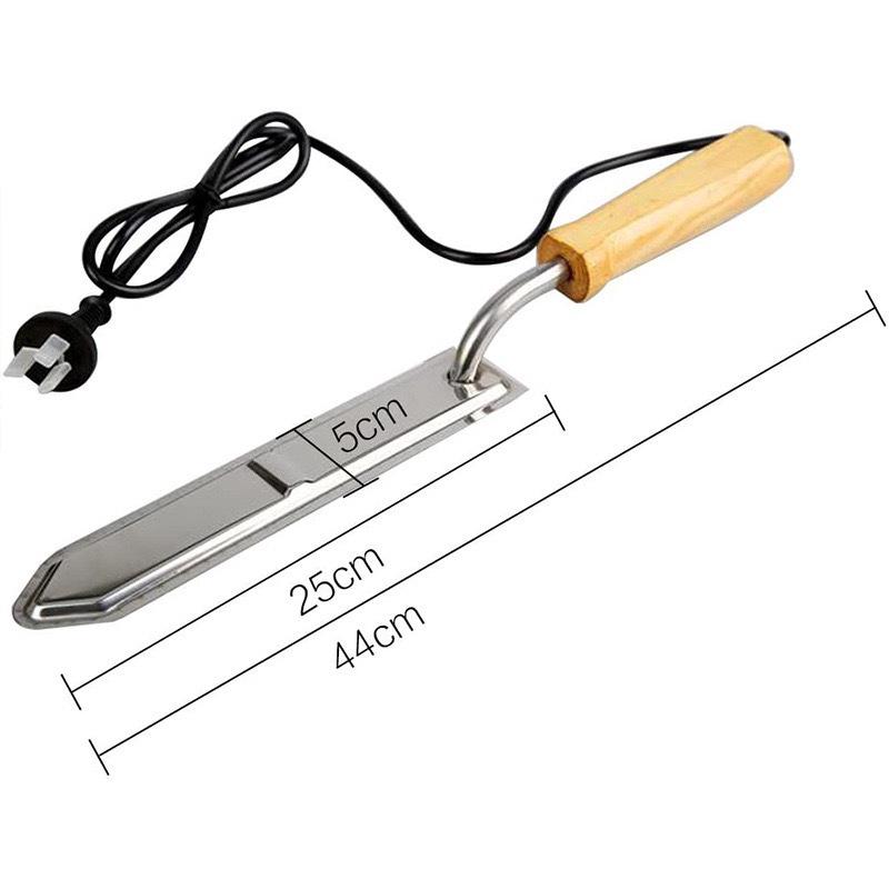 Coltello per Miele Elettrico Riscaldato – Acciaio Inossidabile, Tipo Z, Durevole, Strumento per Apicoltura a Temperatura Costante