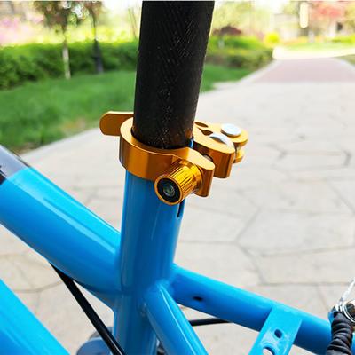 Bike Seat Post Clamp Lightweight Quick Release Aluminum Alloy 25.4 31.8 28.6 34.9 Universal Mountain Road Bicycle Seatpost Collar