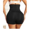 High Waist Hook And Eye Tummy Control Shaper Shorts