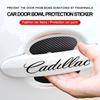 Car Door Sticker Carbon Fiber Scratches Auto Handle Protection Film For Cadillac CT5 CT6 CTS Seville ATS CT4 XTS Celestiq Ciel Escala SRX XT4 XT5 XT6