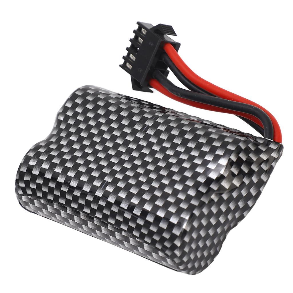 Akumulator litowy RC 7,4V 1200mAh 8,88Wh z SM?Wtyczka 5P Długa żywotność Lekka do samochodów RC Crawler