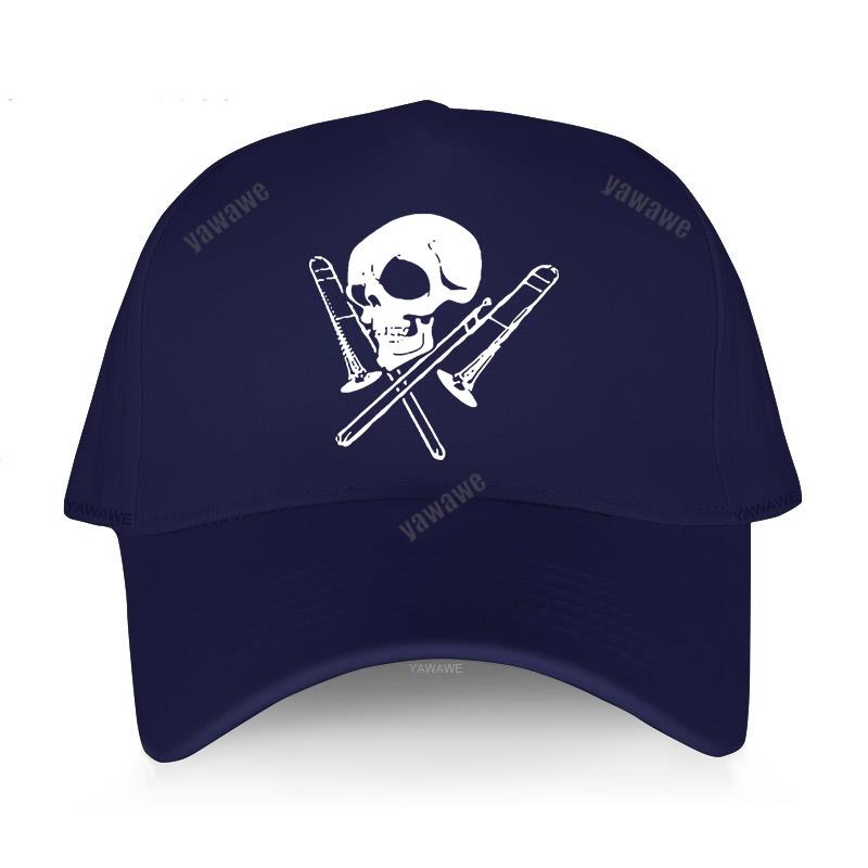 Neue Ankunft Solide Baseball Caps Männer sommer Atmungsaktive Golf Hut Schädel Und Posaune Teens Mode Marke Kappe weibliche freizeit Hüte