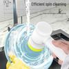 Multi-Functional Wireless Electric Cleaning Brush for Kitchen, Bathroom, and Household Use