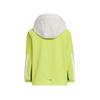 adidas Logo Zipper Hooded Color Block Long Sleeve Jacket Kids Jackets KS3082