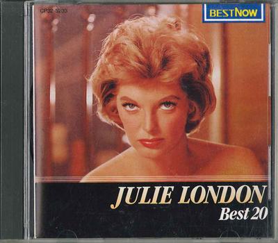 CD JULIE LONDON  Best 20 CP325293 LIBERTY 1987 Japan Jazz Used