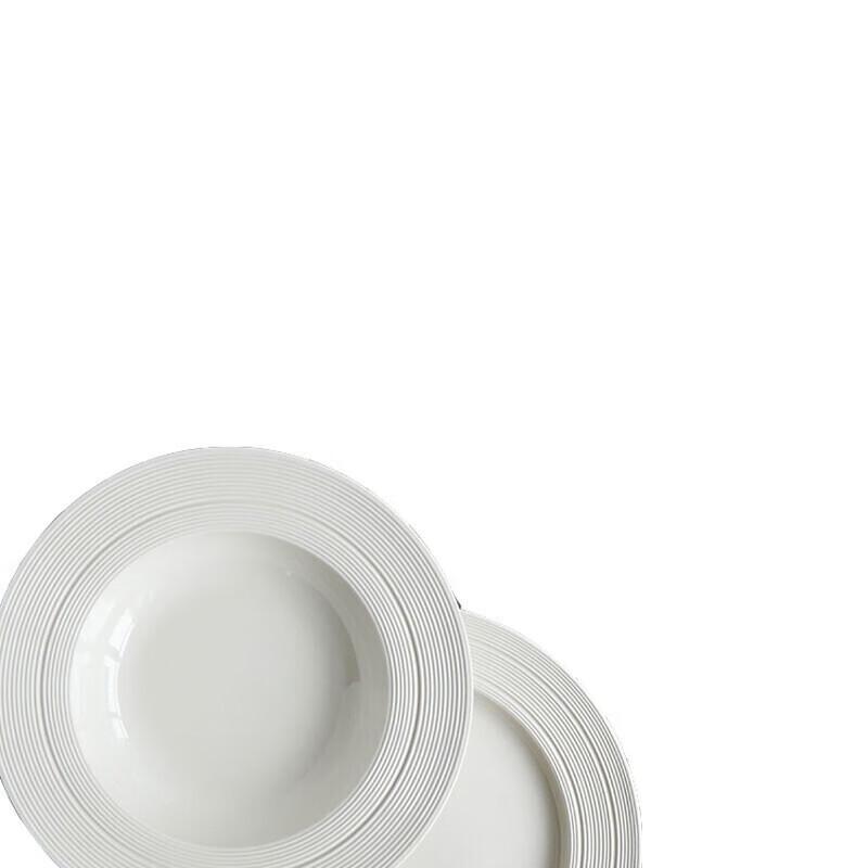 Homeglen Keramik-Flachteller im europäischen Stil mit Gewinde