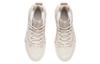 Li Ning NO.258 New Journey Slip Resistant Abrasion Resistant Mid top Skateboard Shoes Women's Light Gray Pink AGCR312-3