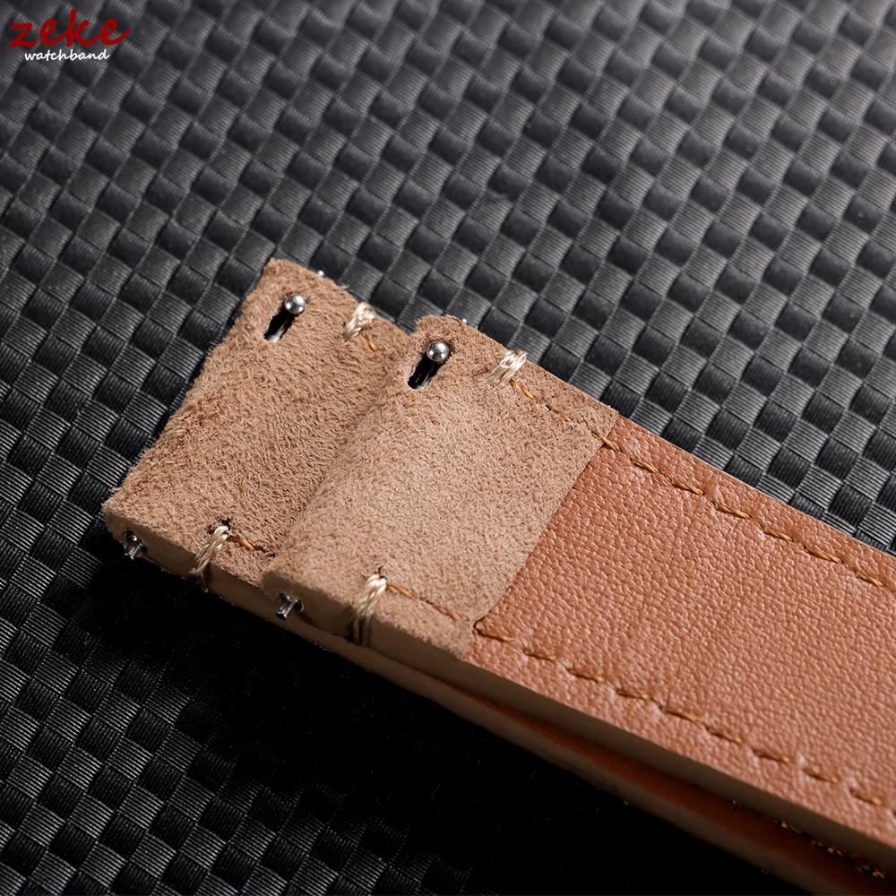Curea de ceas moale din piele de căprioară 22mm 20mm pentru Omega Brățară din piele de vițel moale cu eliberare rapidă Brățară pentru încheietura mâinii Femei Bărbați Curele de ceas cusute manual