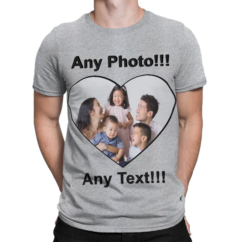 

Personalised T-Shirt Custom Photo Text Stag Do Hen Party Mens T-Shirts #TA-195 M